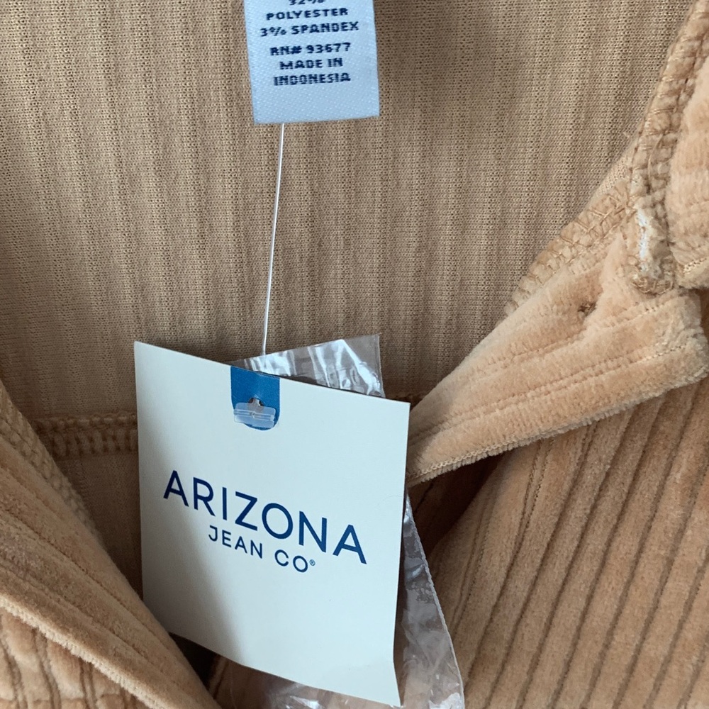 Arizona Jean Company Corduroy Utility Jacket in Camel Brown - Picture 3 of 8